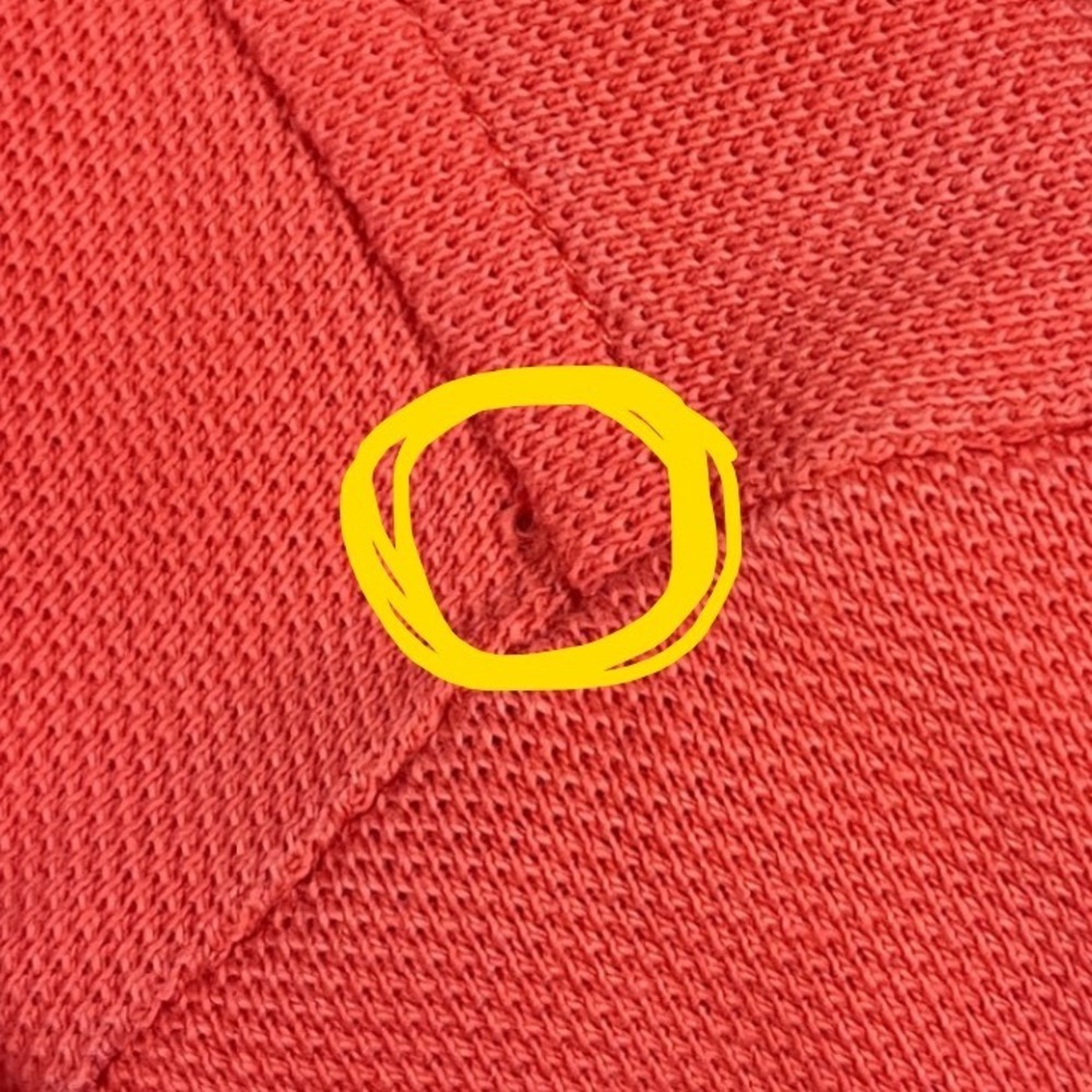 Polo by Ralph Lauren Men's Red Polo Shirt with Blue Logo - Picture 9 of 9